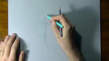 Drawing Time Lapse- silver pitcher - hyperrealistic art