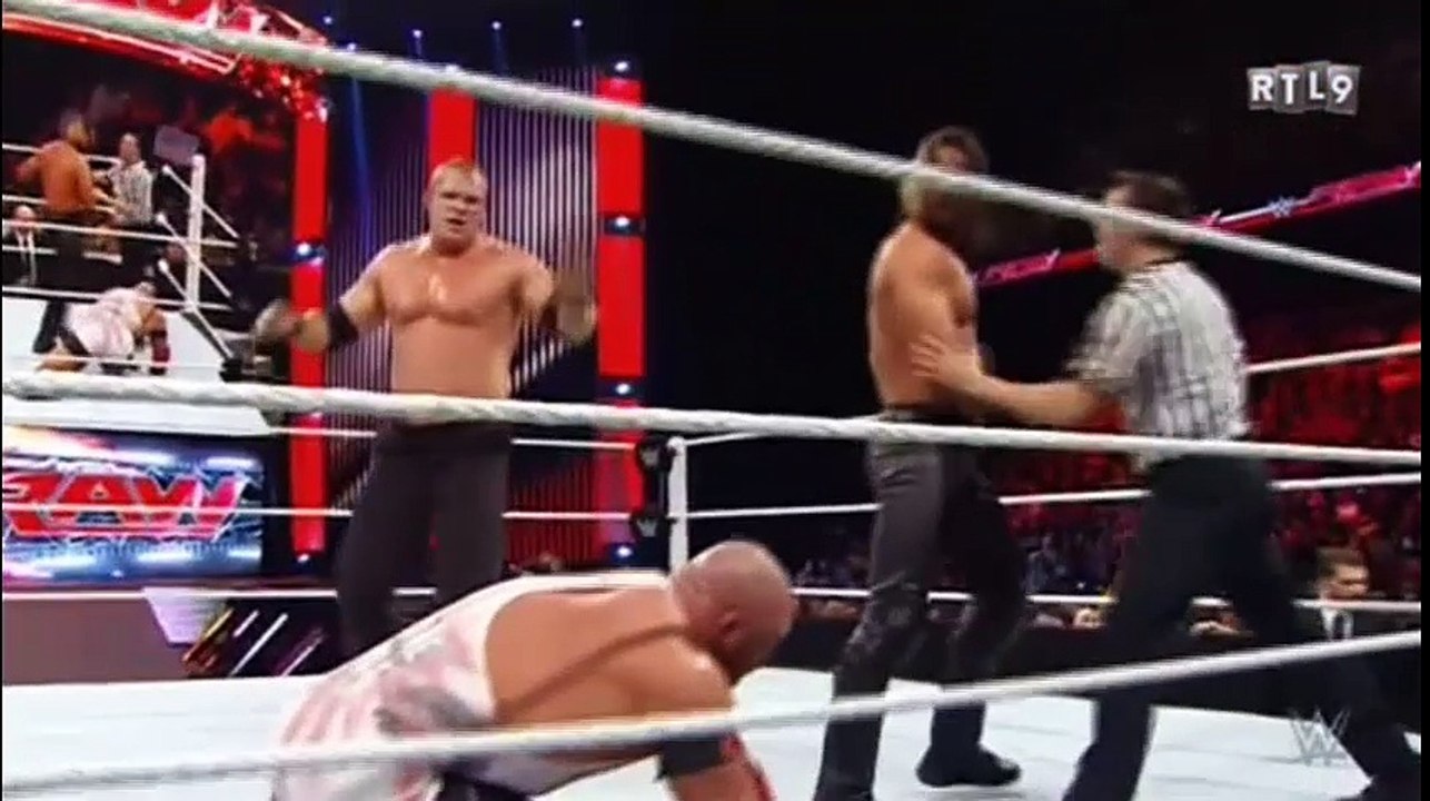 RTL9 RAW RYBACK VS & KANE  SETH ROLLINS