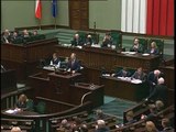 Poseł Zbyszek Zaborowski - Wystąpienie z dnia 13 stycznia 2015 roku.