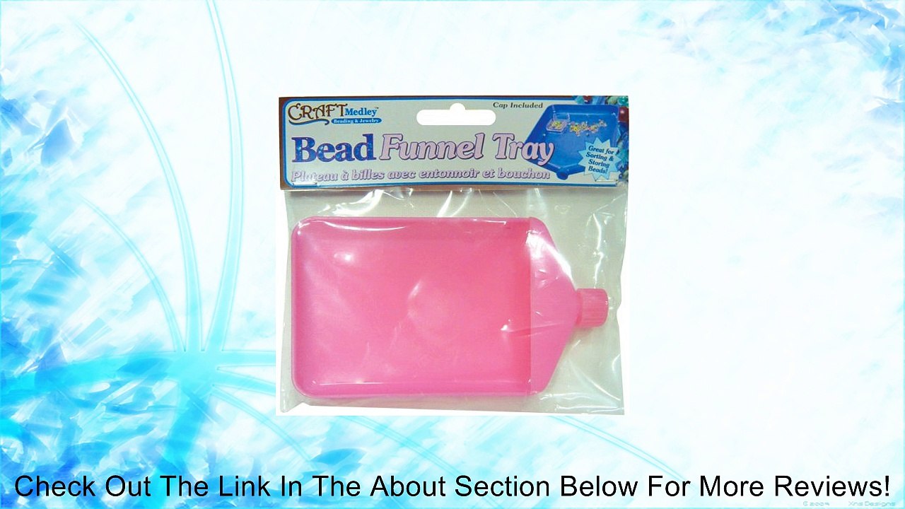 Bead Funnel Tray W/Cap- Review