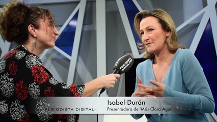 Isabel Durán, directora y presentadora de 'Más claro agua'. 14-1-2015