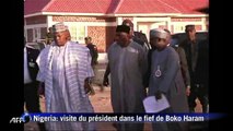 Nigeria: visite surprise du président dans le fief de Boko Haram