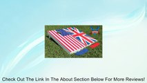 United States - United Kingdom Flag Cornhole Bean Bag Toss Game Review
