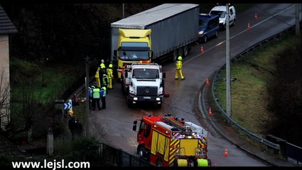 La Chapelle sous Dun - Accident en Gothard