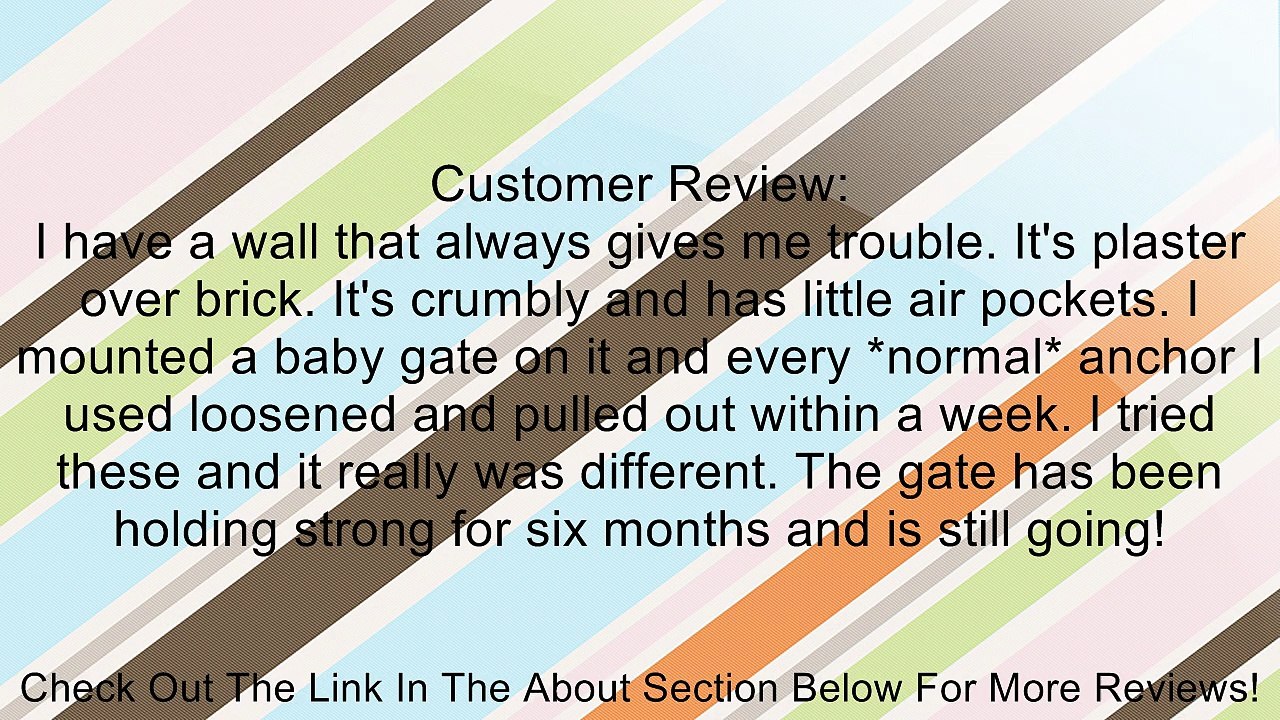 DrillSpot TOGGLER[REG] ALLIGATOR[REG] AF8 5/16" Flanged Solid-Wall Anchor, 20-pk w/screws Review