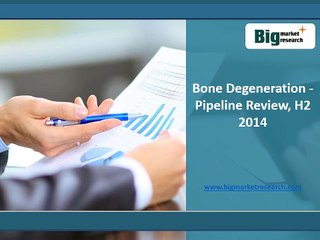 2014 Bone Degeneration Therapeutic Market Pipeline Review H2