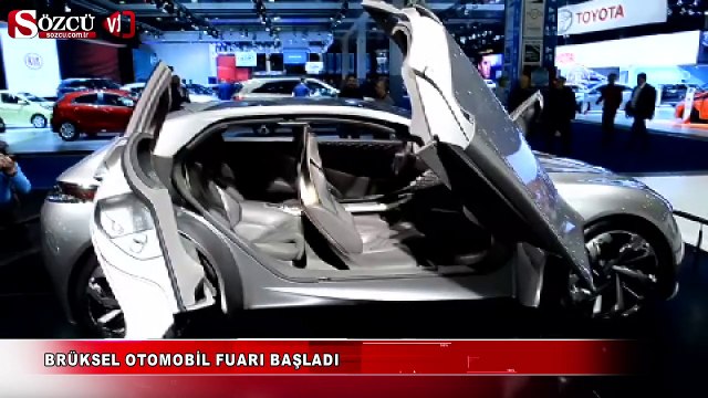 Brüksel Otomobil Fuarı başladı