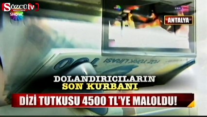Dizi tutkusu 4500 TL'ye maloldu!