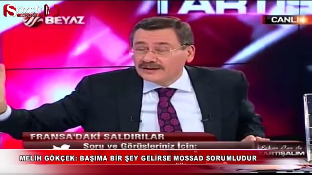Melih Gökçek'in MOSSAD korkusu!