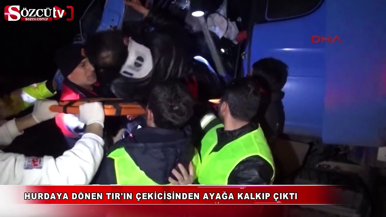 Bu araçtan sağ çıktı!