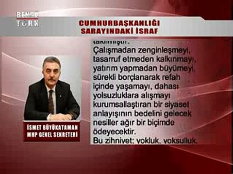 SÖZ UÇAR YAZI KALIR - İSMET BÜYÜKATAMAN 16.01.2015