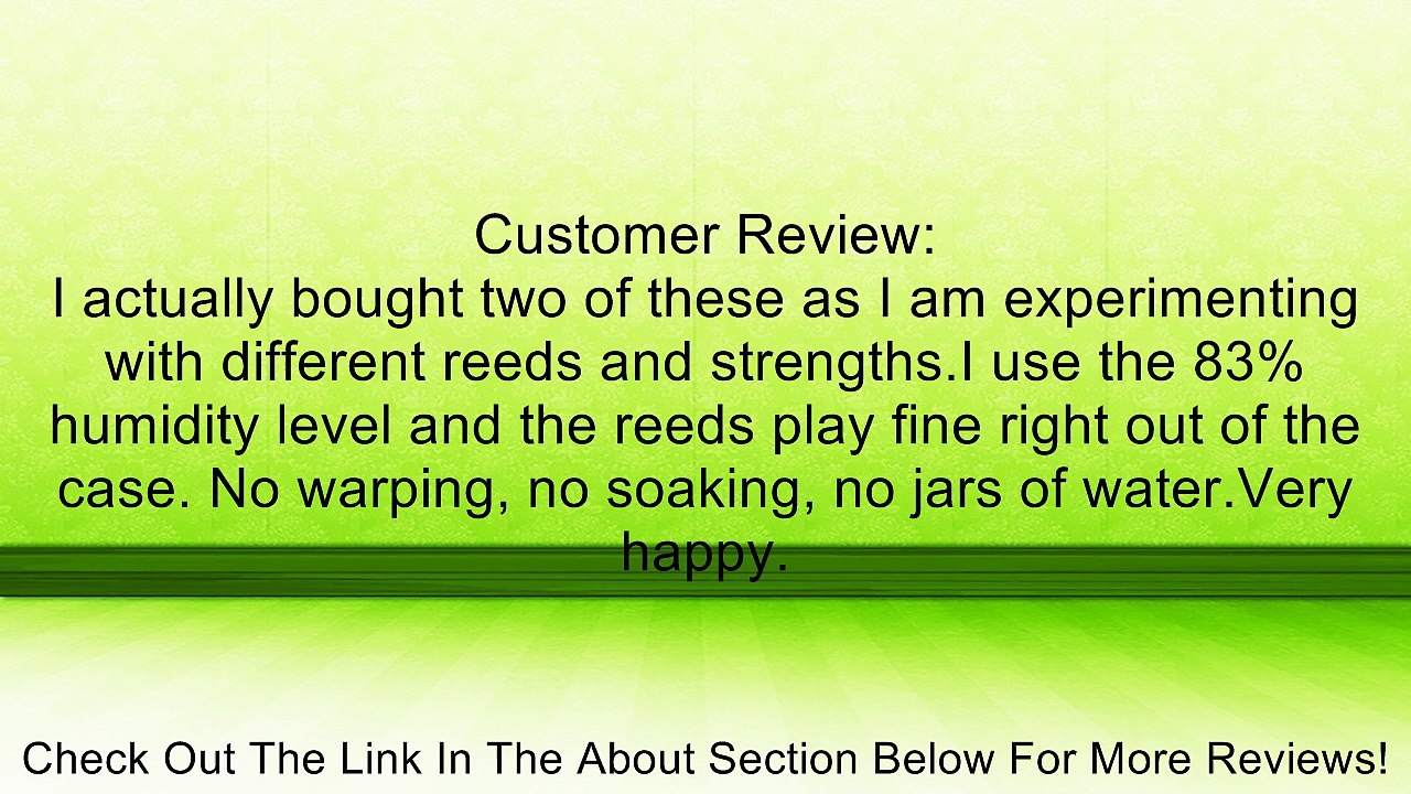 Rico Multi-Instrument Reed Case with 3 Vitalizer Refills Review