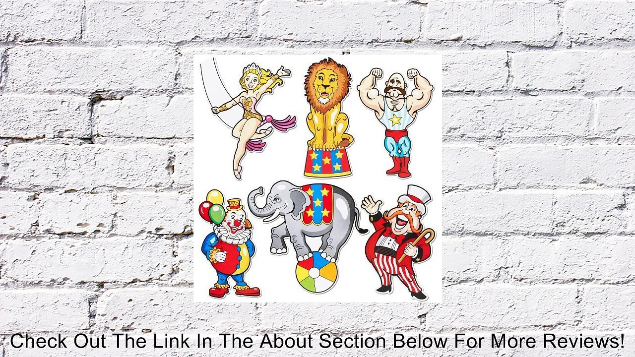 Carnival Cutouts Party Supplies Review