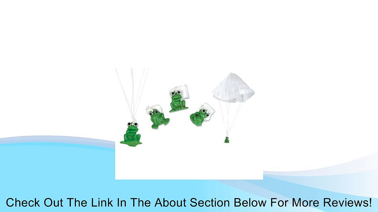 Frog Parachutists (1 dz) Review