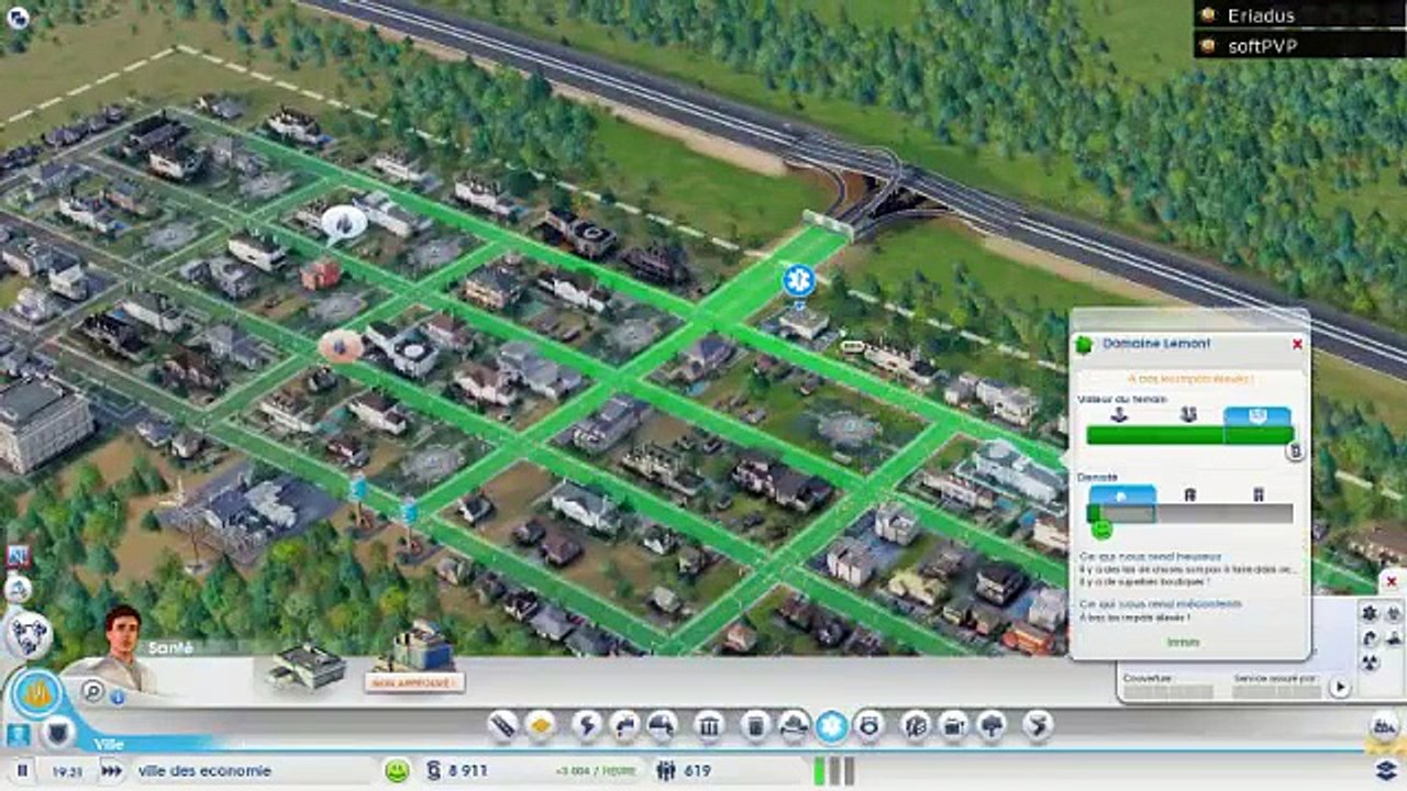 Vue SoftPVP - SimCity - partie 1