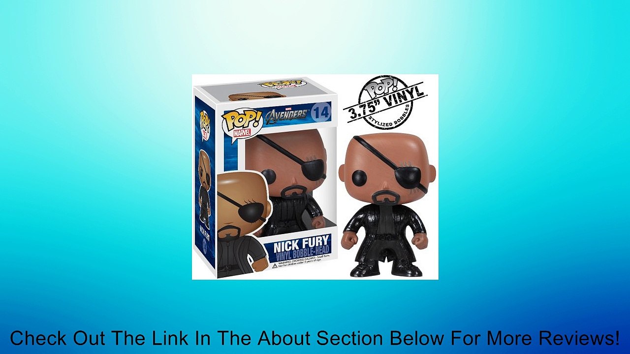 Funko Pop Marvel (Bobble): Avengers - Nick Fury Review