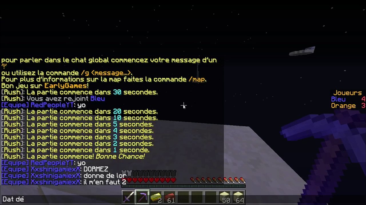 Live test sur Minecraft ! (REPLAY)