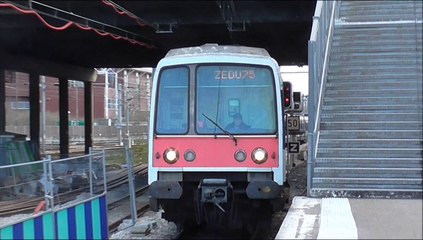 MI84 : Arrivée à la gare de Nanterre Université sur la ligne A du RER