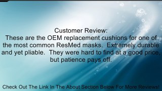 ResMed Ultra Mirage Full Face Mask Cushion Review