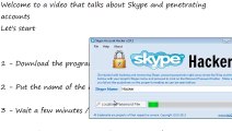 Pirater un compte Skype - Logiciel de piratage Skype 2015