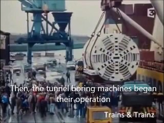 The Channel Tunnel construction
