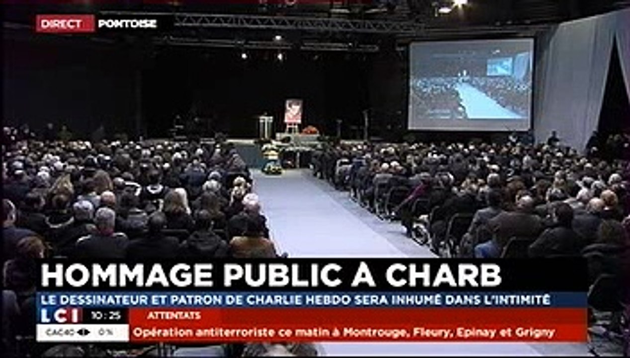 Charb (Stéphane Charbonnier ) dit Charb Hommages de  Choisissez votre camp LCI  (2)