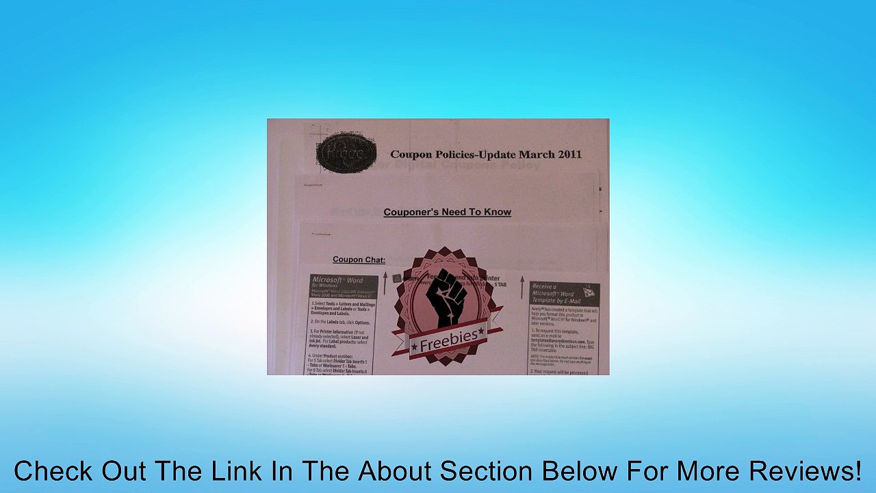 Extreme Couponing Starter Set Review