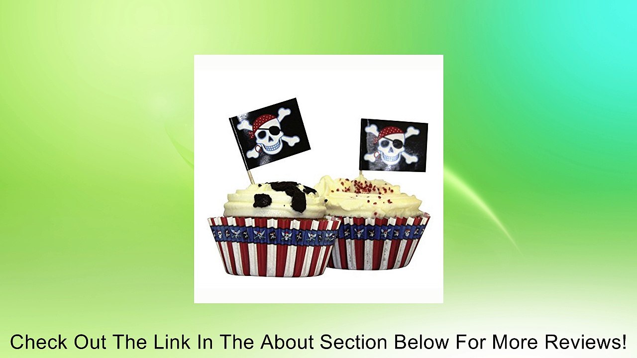 Party Pirate Cupcake Kit (48 pieces) Review