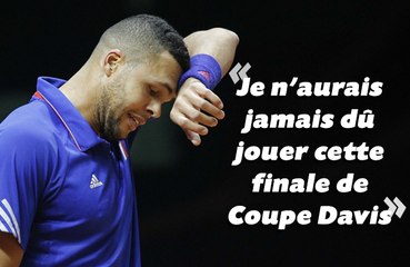 Coupe Davis: Tsonga n'a pas digéré la défaite et regrette d'avoir joué la finale