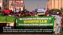 Karachi : des affrontements éclatent entre police et manifestants anti-Charlie Hebdo