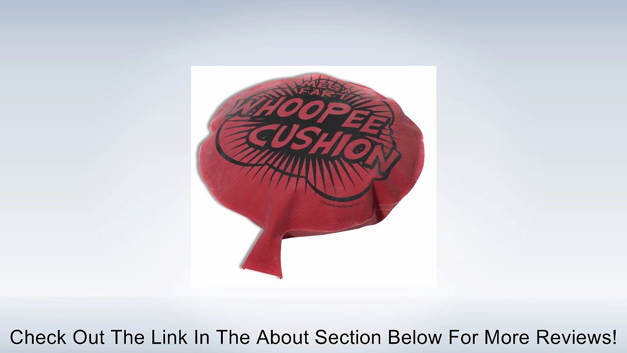Forum Novelties 16" Mega Fart Whoopee Cushion Review