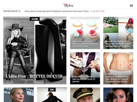 Découvrez l'appli L'Express Styles pour iPad