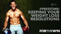 Steve Weatherford's tips for keeping healthy resolutions
