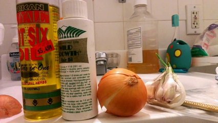 Garlic and Onion Hair growth Oil