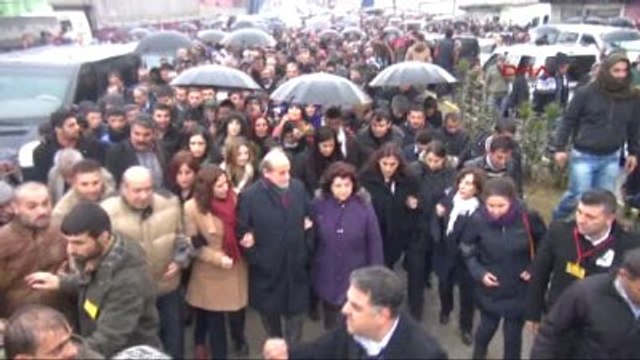 Cizre - Hdp ve Dbp Heyeti Cizre'de