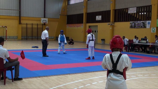 Ruben3 open kumité 2015 ligue de karaté de Martinique