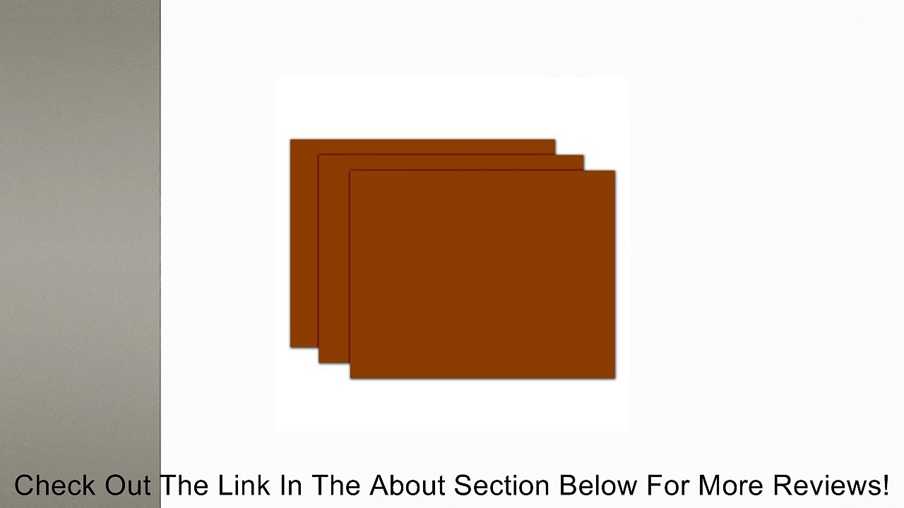 Roselle 22x28 Brown Poster Board (04116) Review