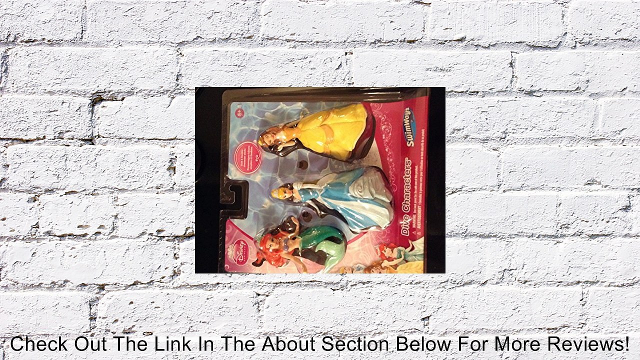 Disney Princess Dive Sticks -- Ariel, Cinderella, and Rapunzel Review