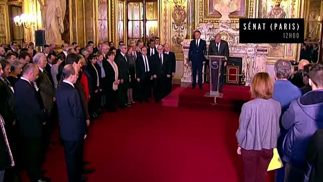 Hommage aux victimes Charlie Hebdo - Le grand journal du 08.01.15