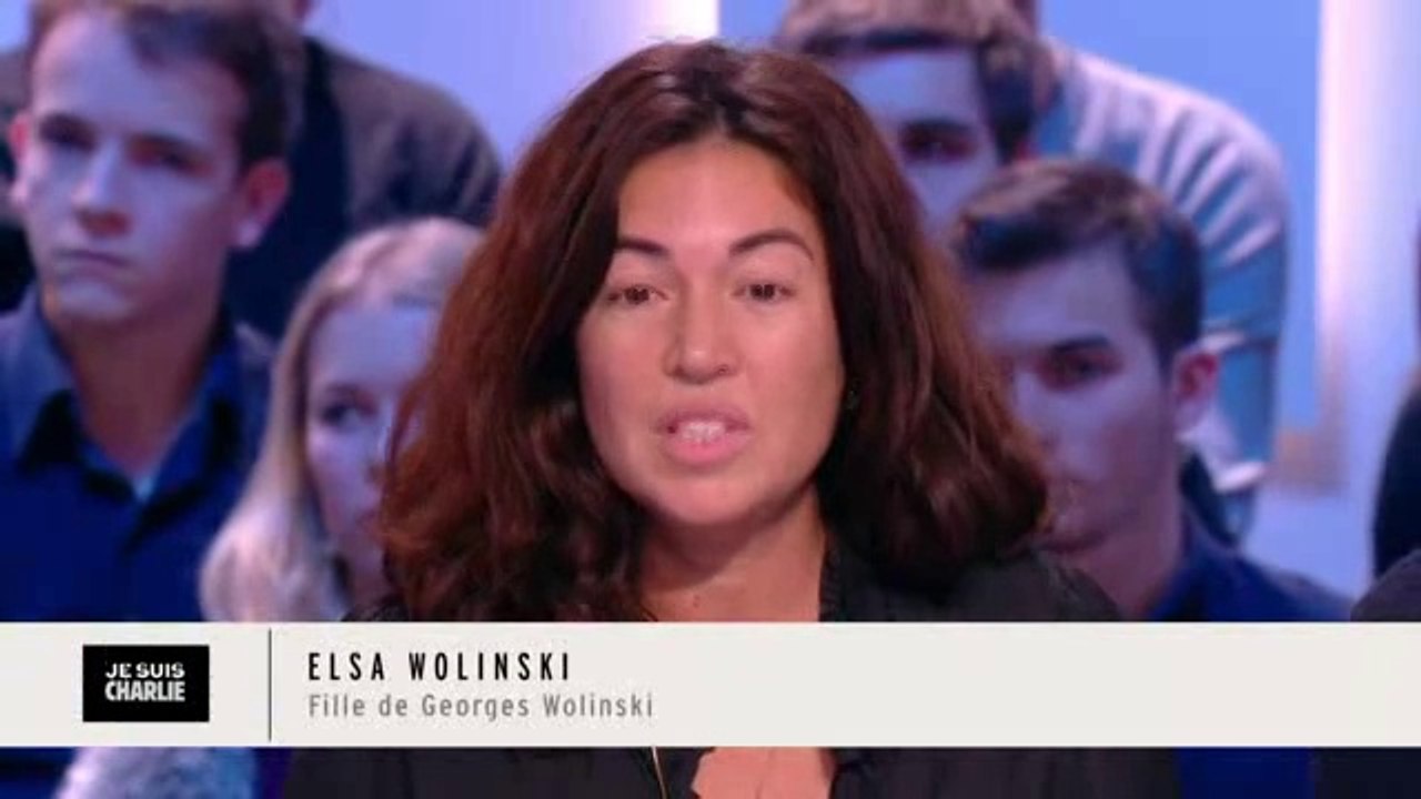 Papa est parti pas Wolinski - Le grand journal du 08.01.15