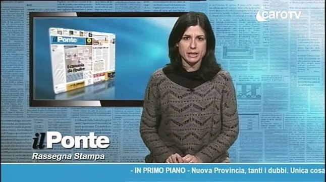 Rassegna Stampa IL PONTE del 15 Gennaio 2015