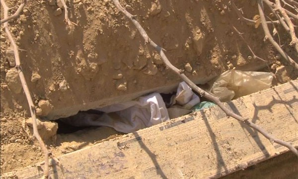 Children Dead Bodies missing from graveyard