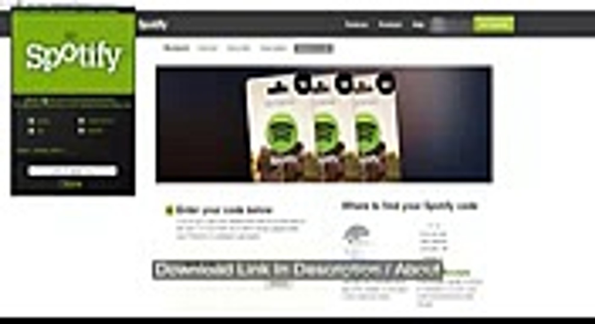 ⁣Spotify Premium Code Generator Free Download