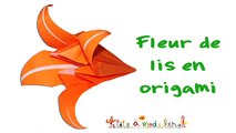 Fleur de lis en origami
