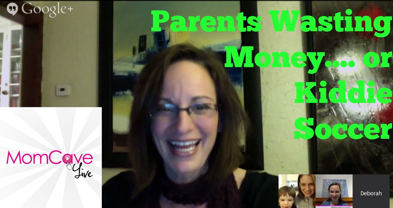 Kiddie Soccer is a Verb- Deborah Goldstein-MomCave LIVE-Ep 31-Mama Never Told Me Giveaway