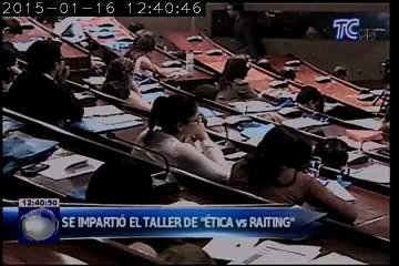 Taller "Ética VS Rating" se impartió hoy por parte de la Supercom