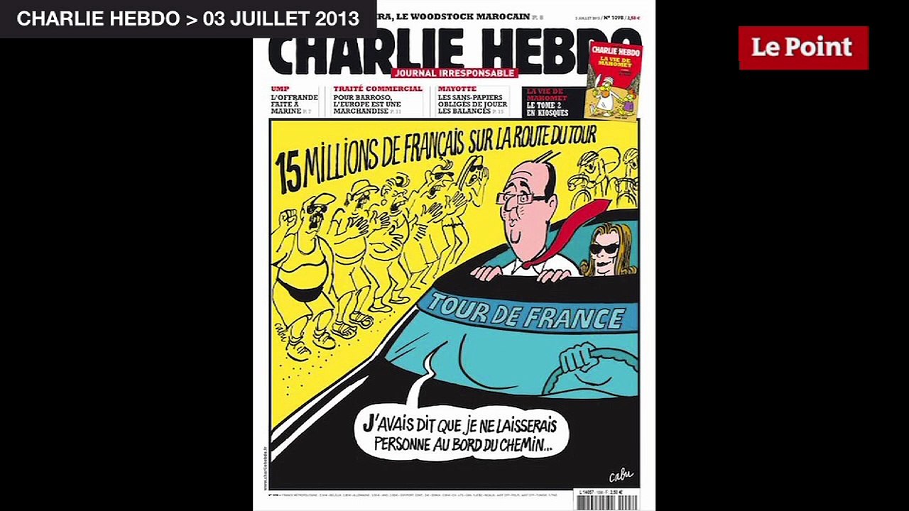Charlie Hebdo : les meilleures unes avec François Hollande