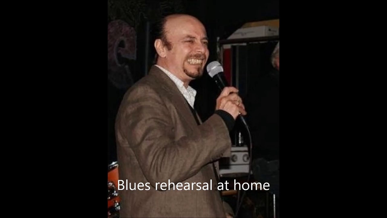 Blues rehearsal at home