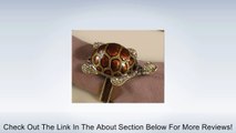 Jeweled Turtle Napkin Rings. Set of 4. Review