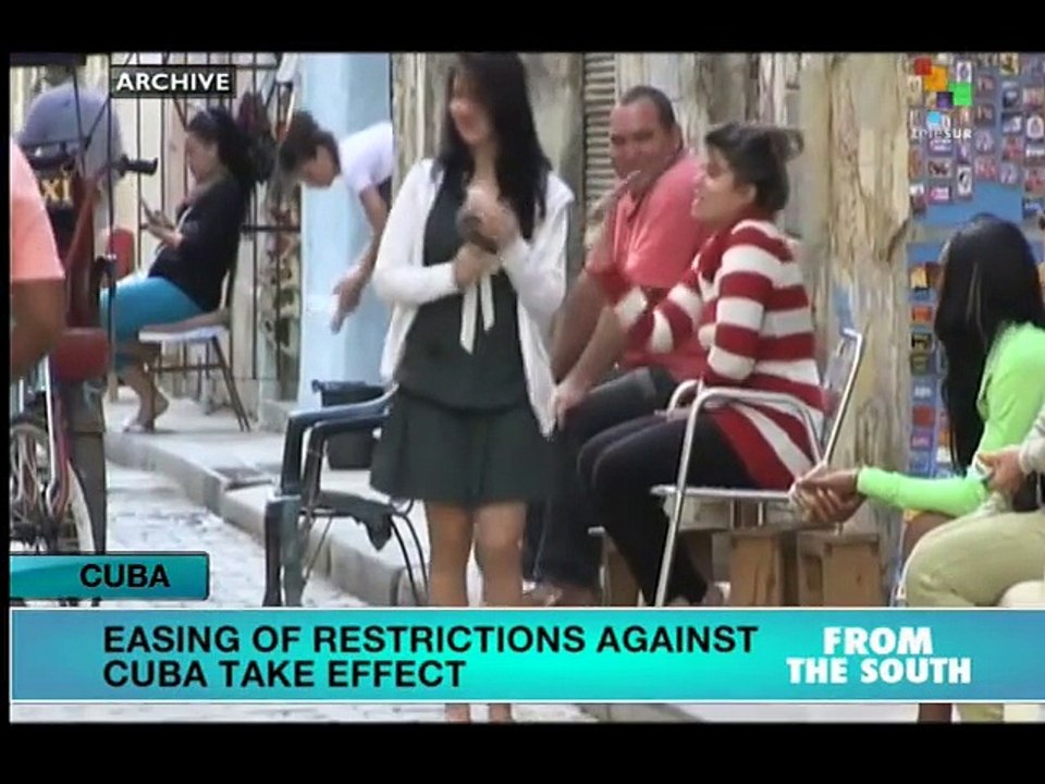 Easing of restrictions against Cuba take effect today